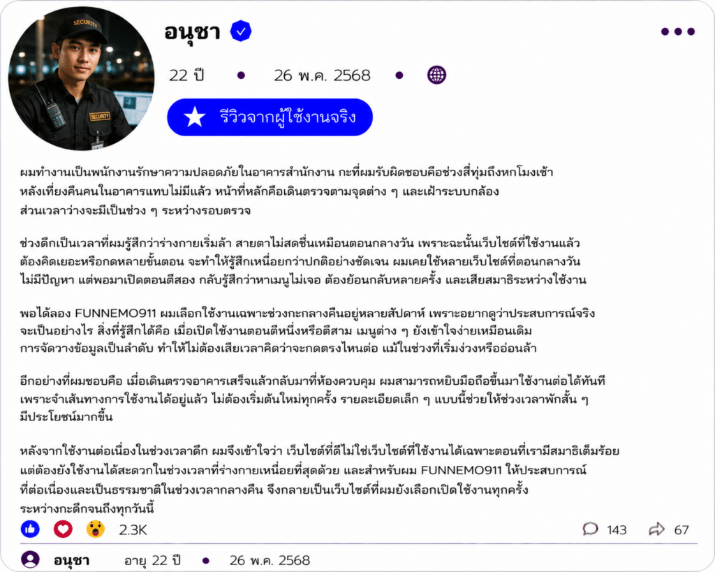 อนุชา อายุ 22 ปี